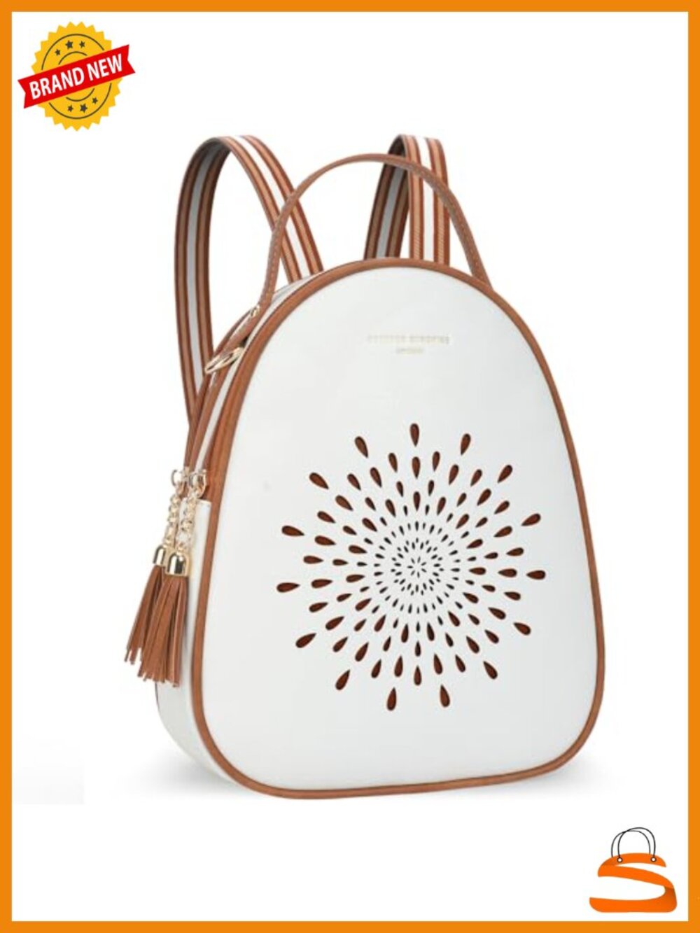 Small PU Leather Mini Backpack Purse Crossbody Shoulder Bag Cute Travel Handbag